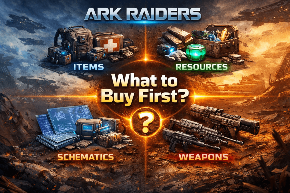 أغراض ARK Raiders: ماذا تشتري أولًا لتسريع تقدمك؟