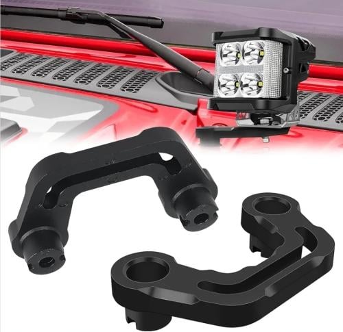 قاعدة ليد للرانجلر JL و 392 و جلديتر اللون اسود