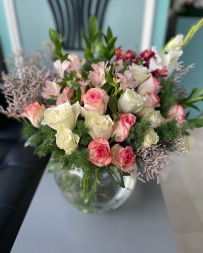 فازه الزهور الطبيعية