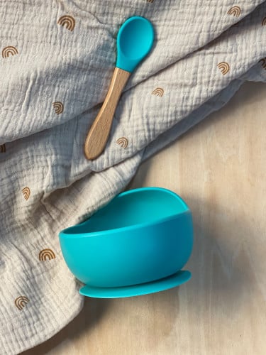 طبق طعام سيليكون