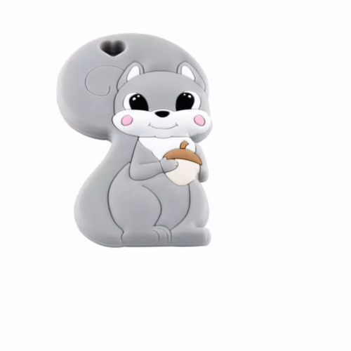 Gray squirrel teether
