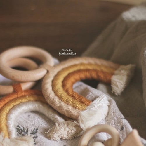 تعليقة رينبو درجات البيج