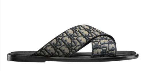 DIOR Alias Slide Slippers Men Beige
