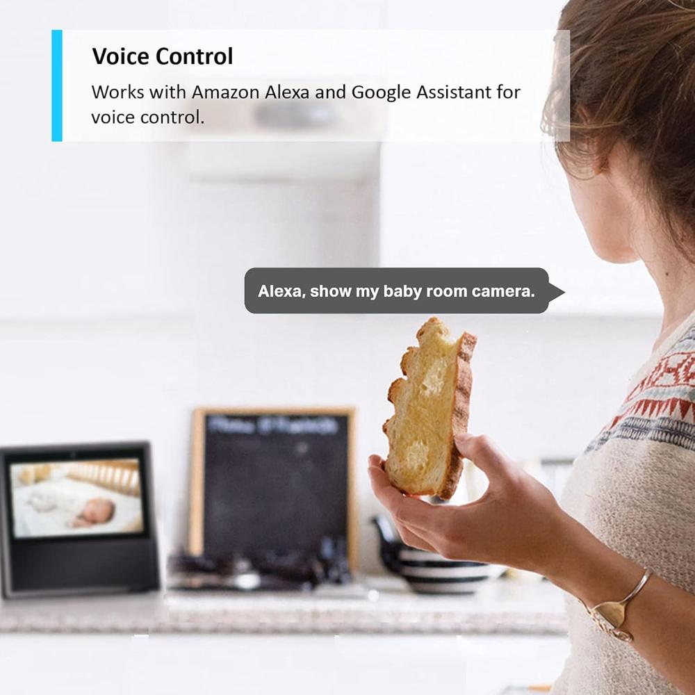 كاميرا مراقبة تابو C200 للمنزل بتقنية Wi-Fi بدقة 1080P Full HD