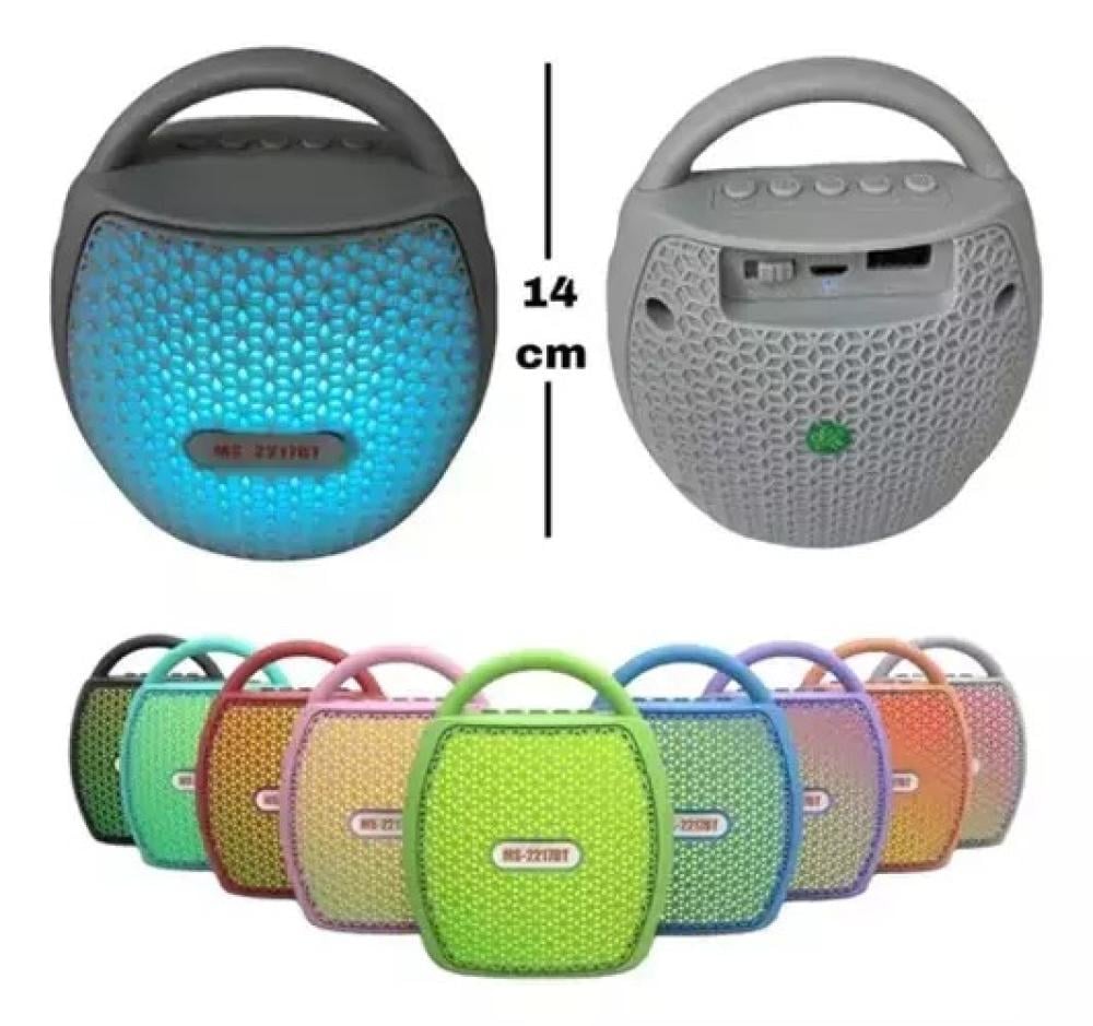 سماعة مكبر صوت بلوتوث مع 5 أوضاع إضاءة Bluetooth Speaker with 5 Lighting Modes