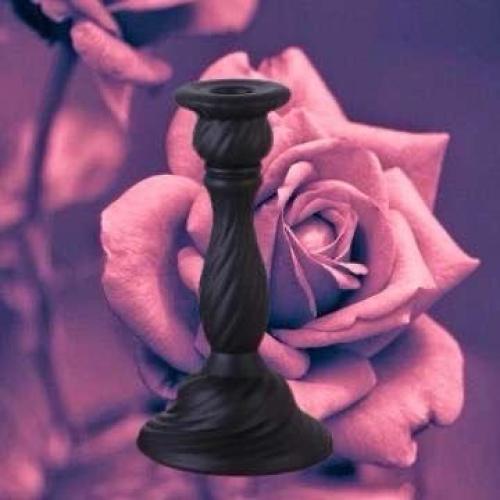 شمعدان شموع اسود حامل شمع Black Candle Holder Cand...