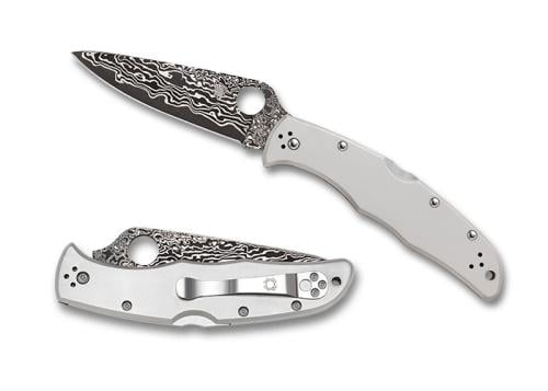 مطوى SPYDERCO Endura® 4 Ti Damascus C10TIPD