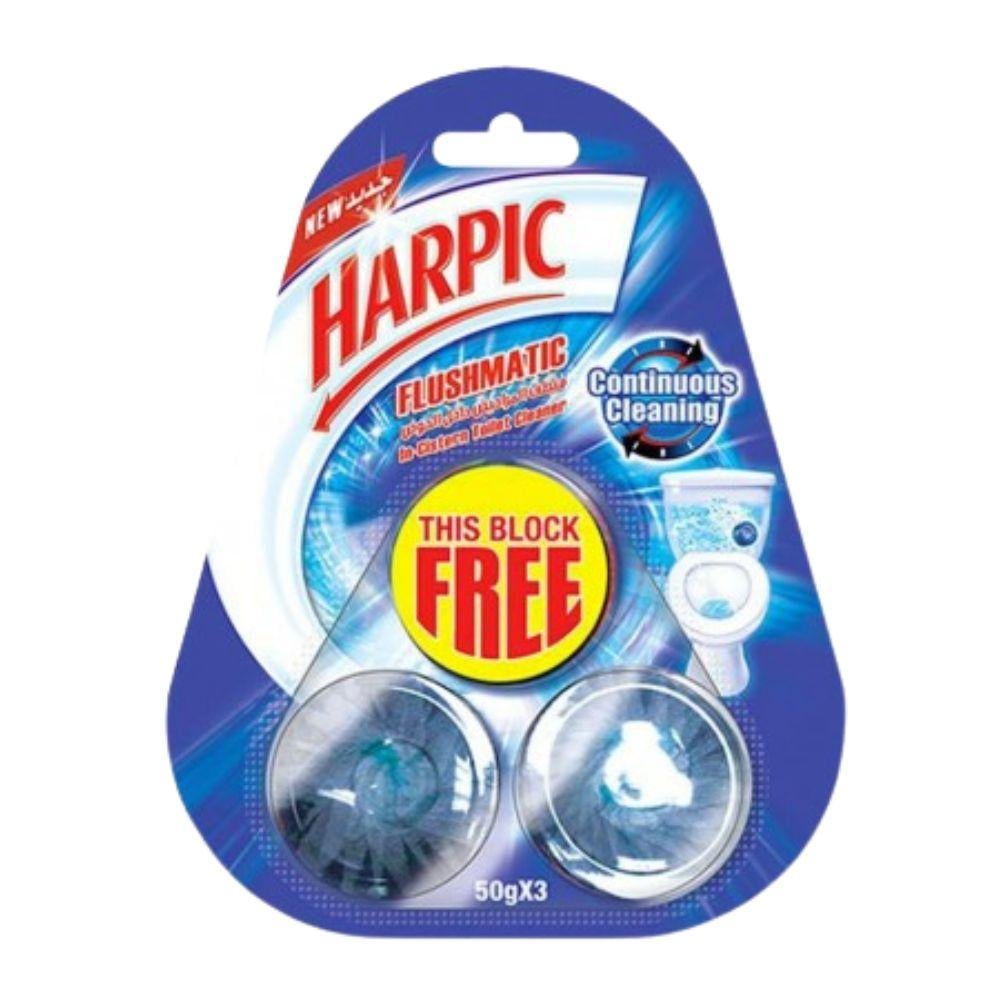هاربيك أقراص فلشماتيك الأصلية لتنظيف المرحاض 3 حبة 50 جرام