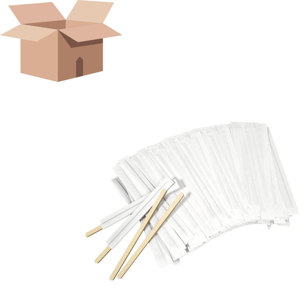 Carton of wooden sticks, 5000 pieces - متجر مثالية النظافة