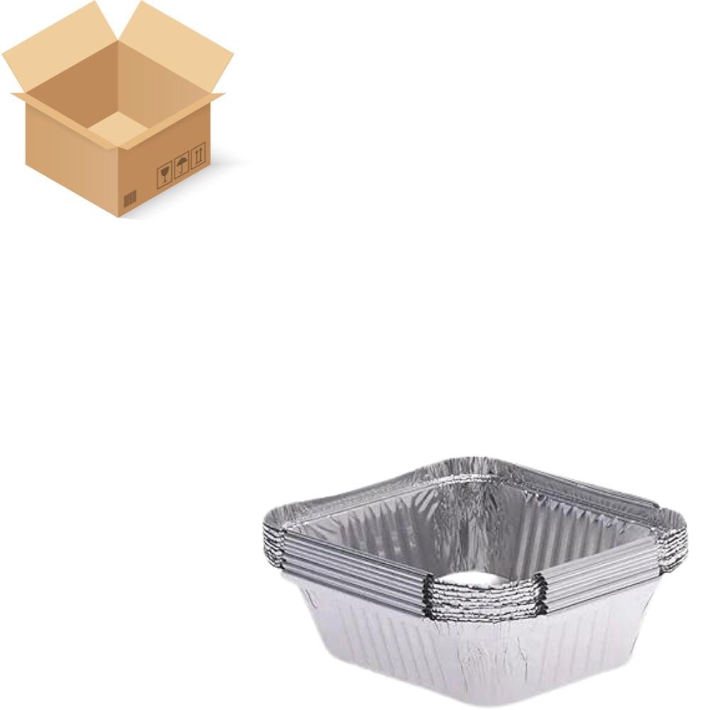 كرتون صحن قصدير صغير 1000 حبة