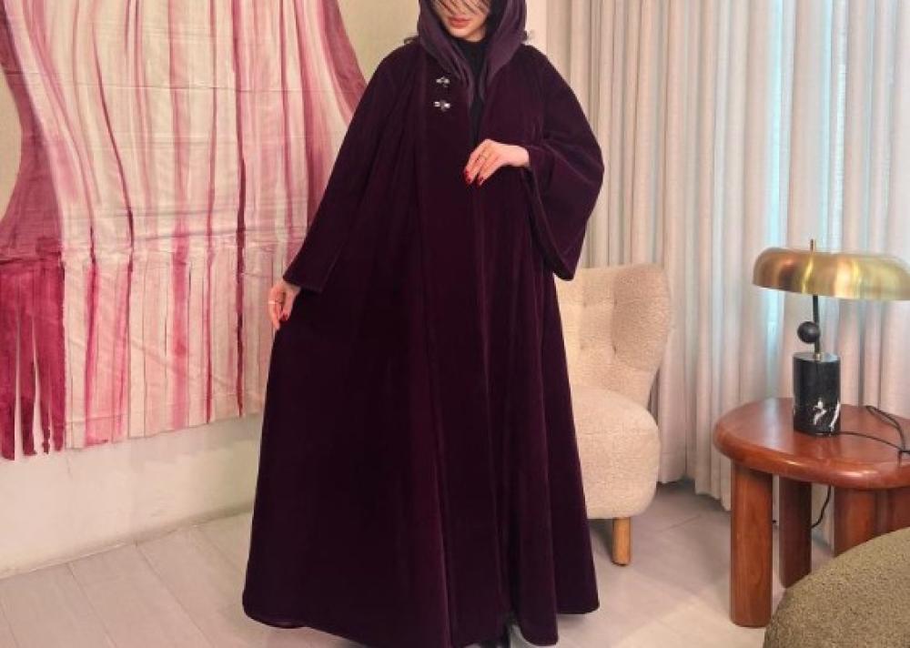عباية شتوية فاخرة من عامرية