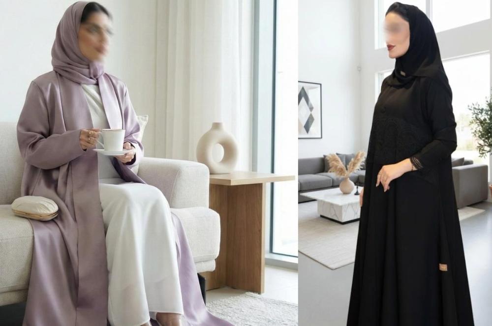 عبايات خليجية فاخرة من متجر عامرية