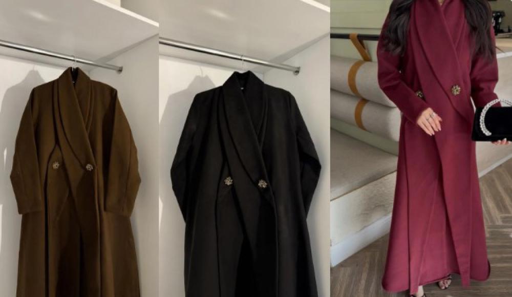 أحدث تصاميم العبايات الشتوية لكل يوم ولمناسباتك