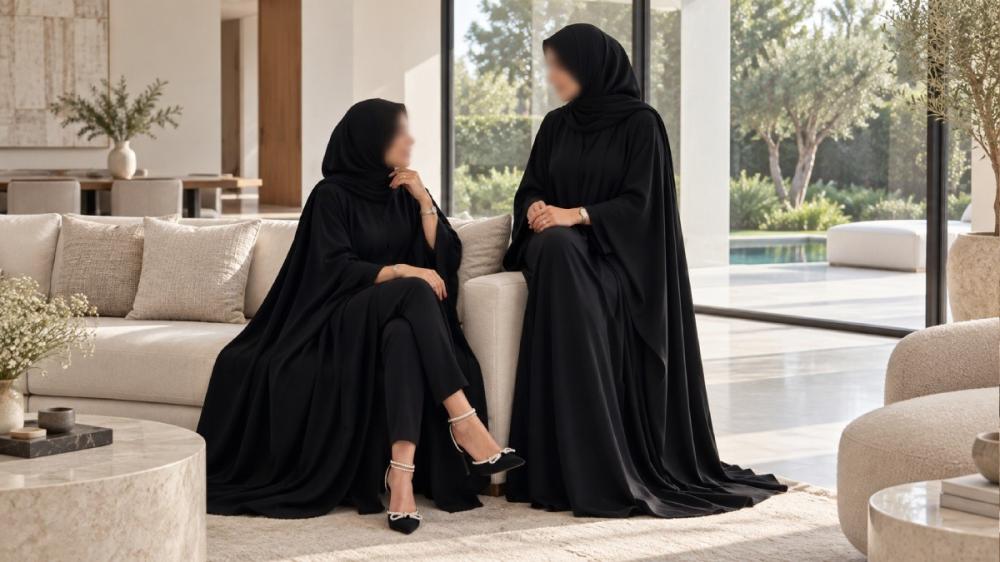عباية بشت فاخرة للزيارات الرسمية من متجر عامرية