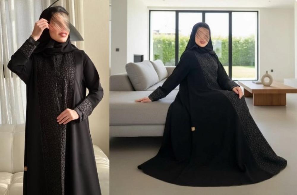 عباية كلوش فاخرة من عامرية