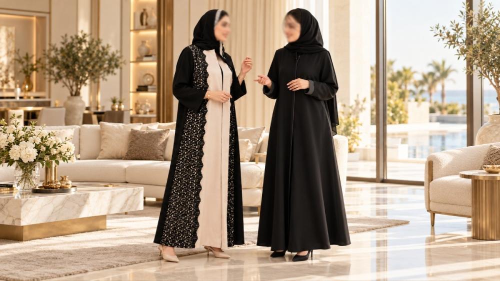 عبايات بليزر شتوية فاخرة من عامرية