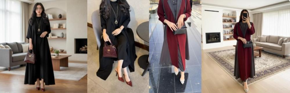 عبايات سادة من متجر عامرية في السعودية