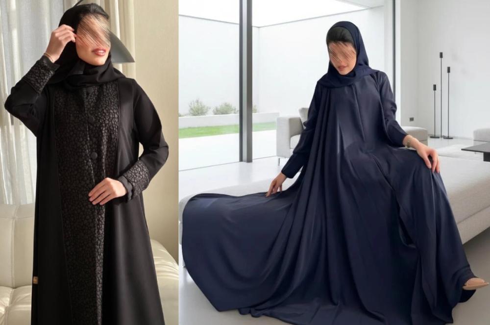 عباية كلوش قلخرة من متجر عامرية
