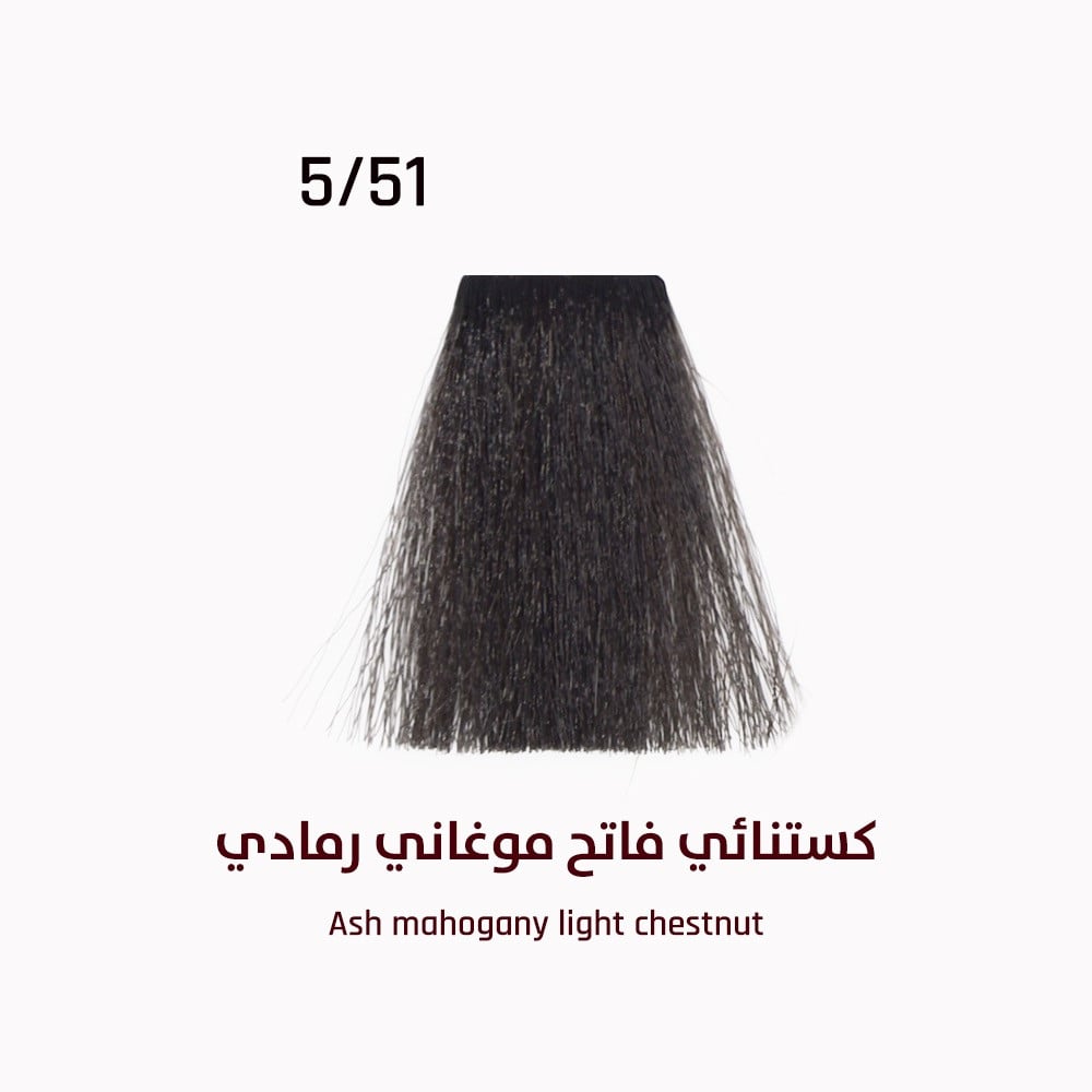 صبغة كستنائي صبغة ايفر لاين مقوية للشعر صبغة  صبغات شعر أفضل صبغات شعر