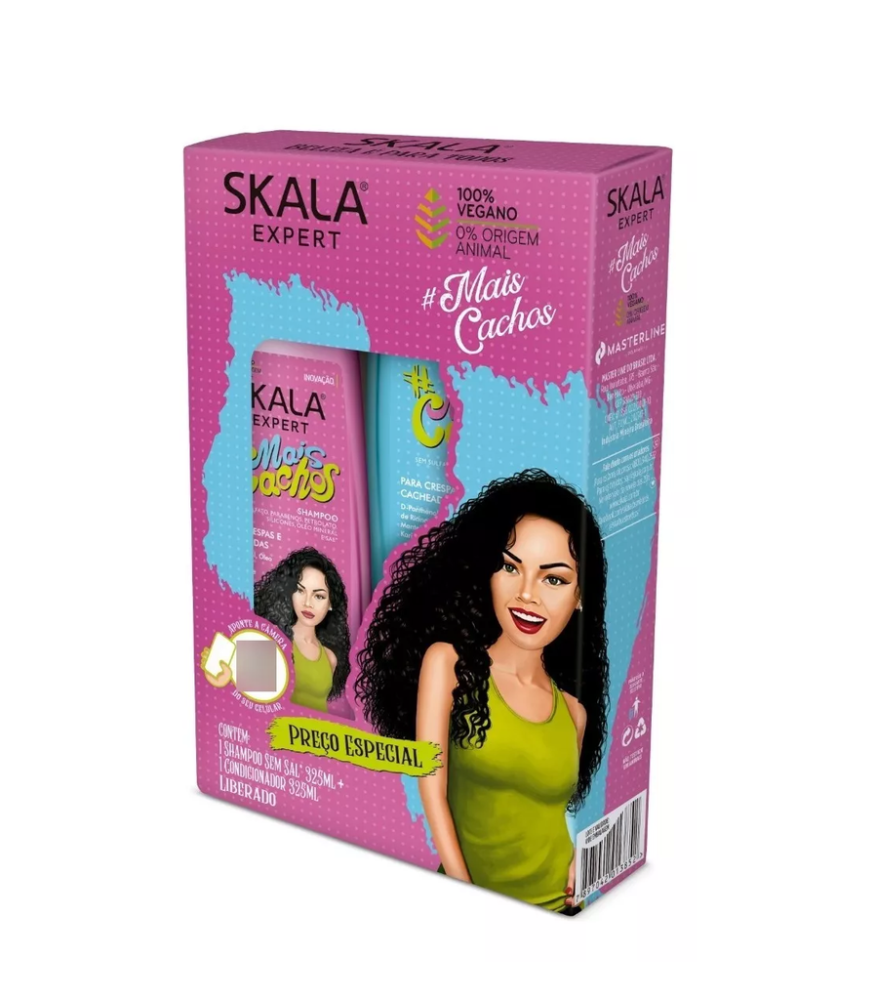 مجموعة ميس كاجوس شامبو + بلسم سكالا - 325 مل لكل عبوة
