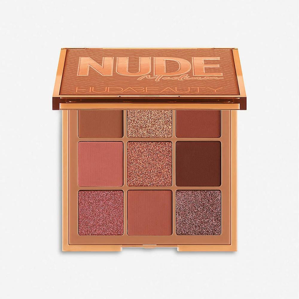 باليت نود ميديم من هدى بيوتي افضل باليت نود للعيون  افضل مكياج للعيون