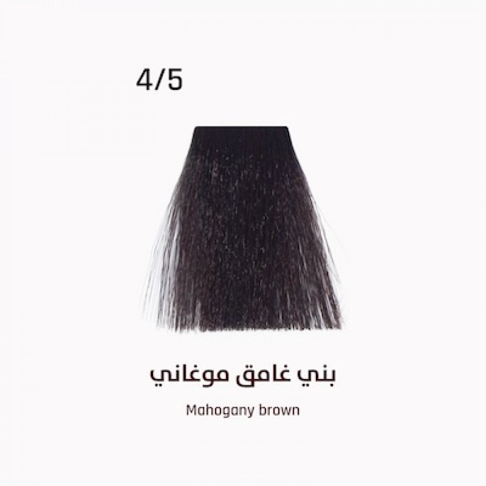 صبغة ايفر لاين بني غامق موغاني صبغات نسائية  سحب لون  صبغات شعر بني اف