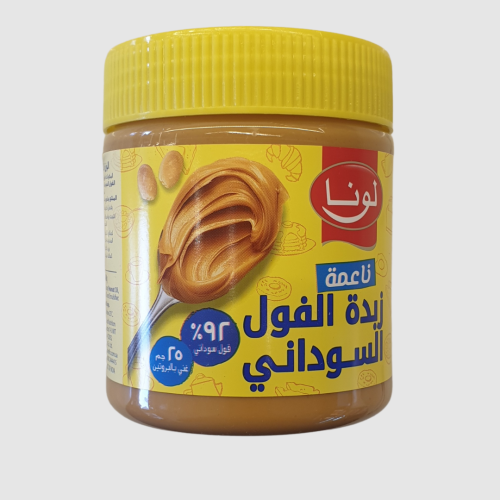 لونا زبدة الفول السوداني ناعمة