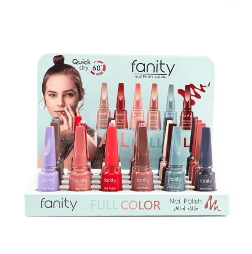مجموعة مناكير 24 لون fanity (A)