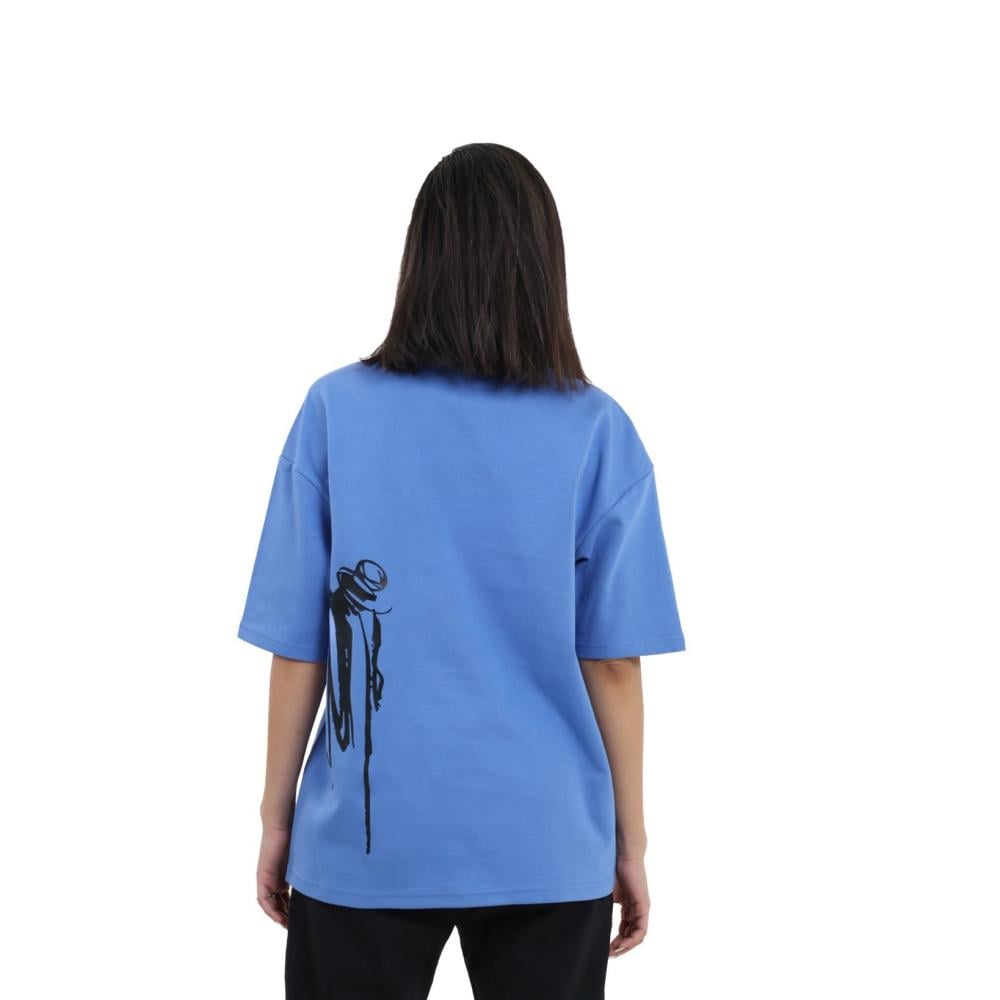 Blue oversized T Shirt