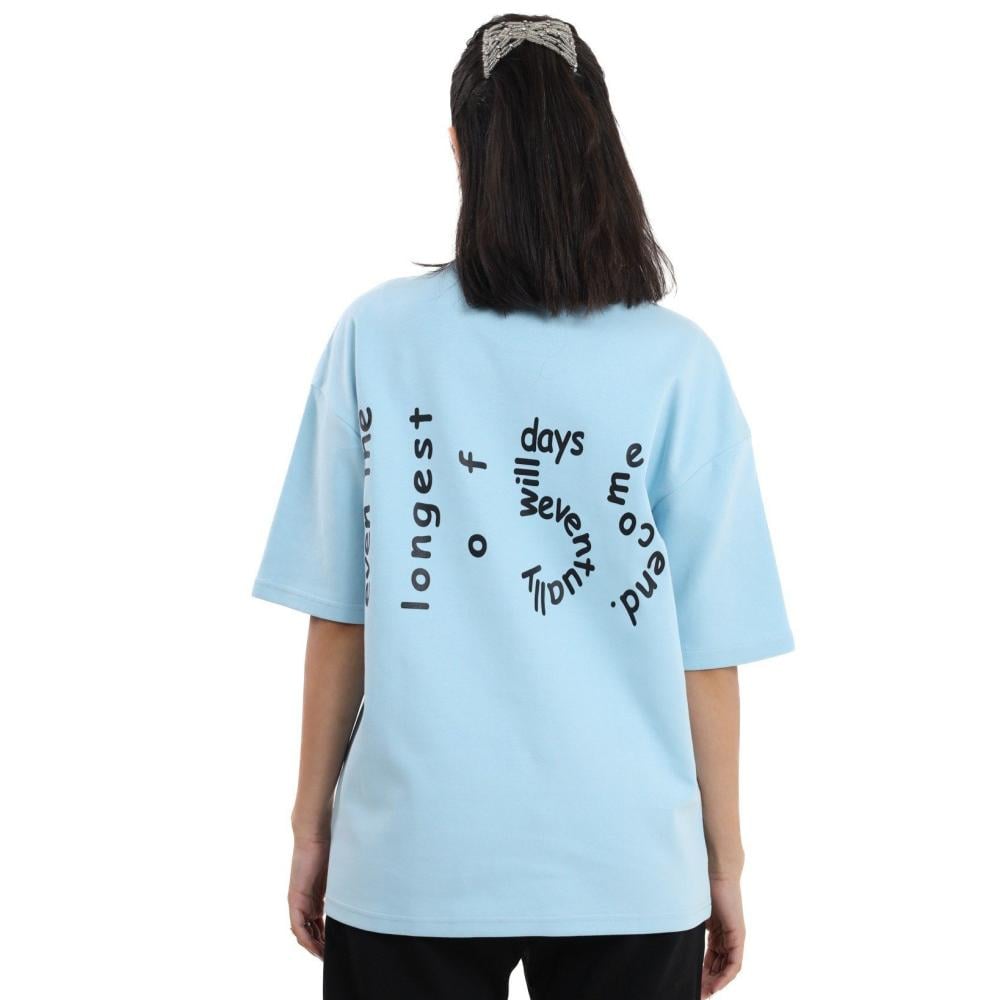 Sky oversizes T shirt
