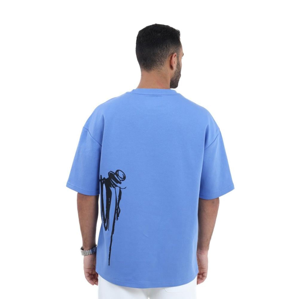 Blue oversized T Shirt