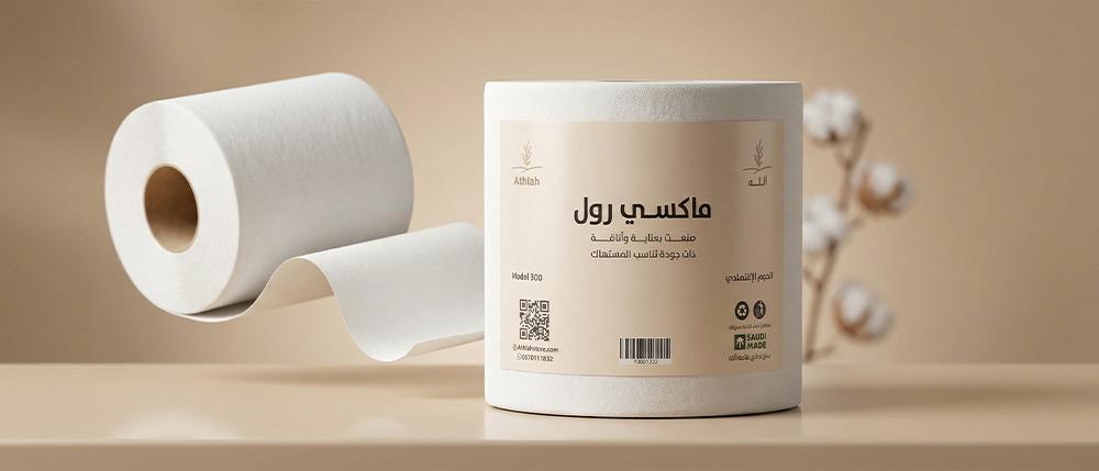 اكتشف مناديل حمام رول فاخرة من أثله | الأفضل لمنزلك