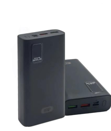 باور بنك 20000 22.5W(منفذ PD 18W+منفذين USB)مع شاشة