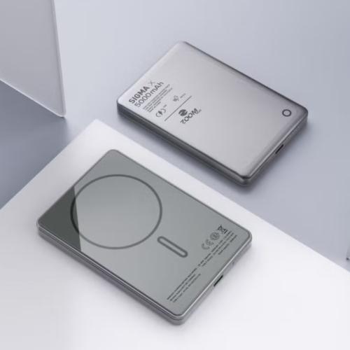 زووم شاحن متنقل 5000 يدعم الشحن اللاسلكي