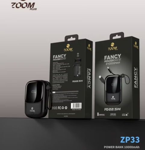 زوم متنقل 10000 مع كيبل 22.5 واط