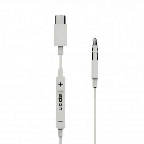 وصلة aux مخرج تايب سي معا ازرار ماركة SPON