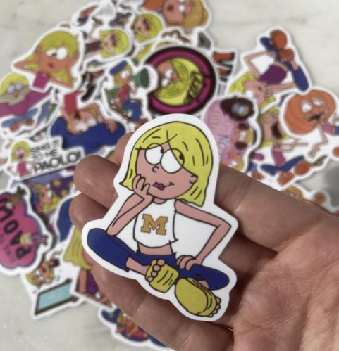 Lizzie McGuire Stickers