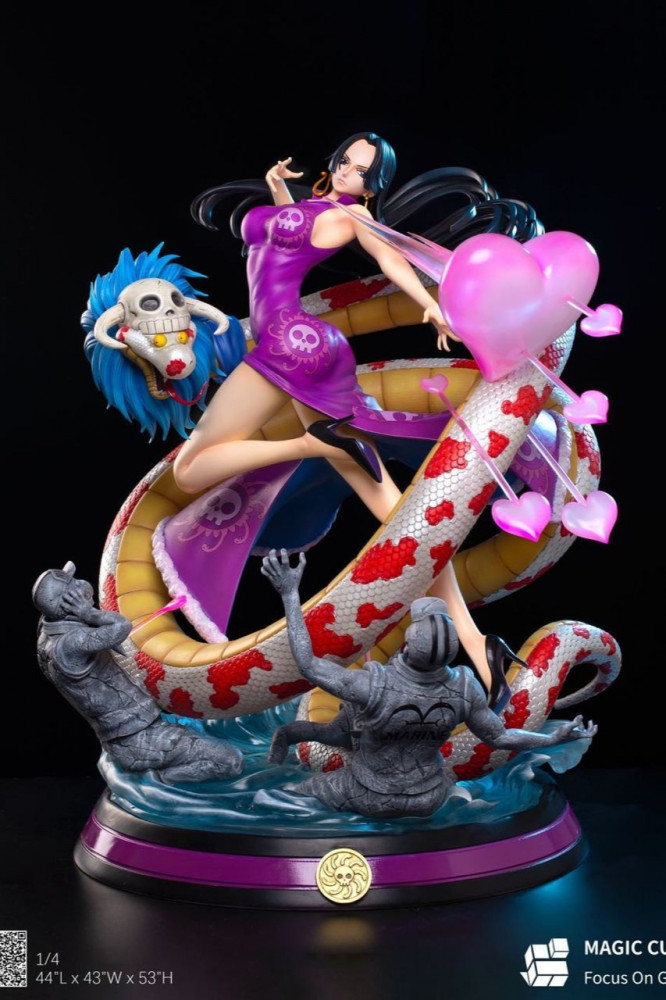 One Piece Boa Hancock 1 4 Scale Resin Statue Relax Dean Relics Den