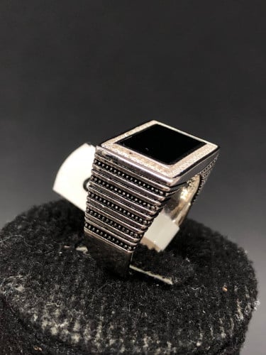 خاتم فضه عصري عيار 925