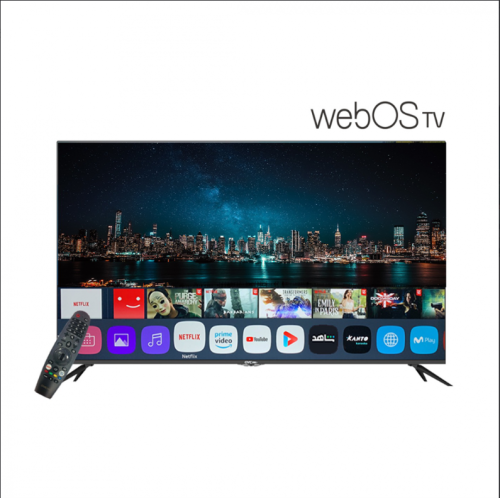 شاشة تليزون سمارت 55 بوصة 4K بدون اطار WebOS موديل...