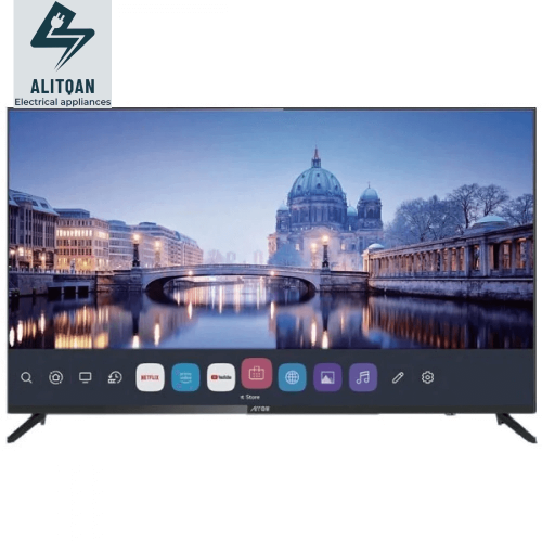 شاشة تليزون 65 بوصة سمارت 4K أندرويد 13 بدون إطار...