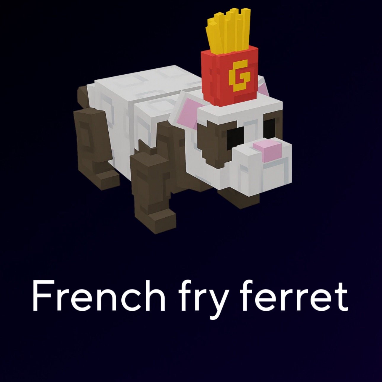 French fry ferret