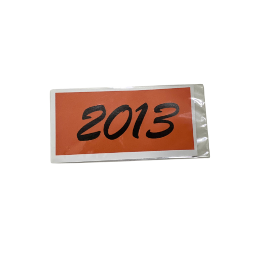 استيكر 2013 قطعة واحدة
