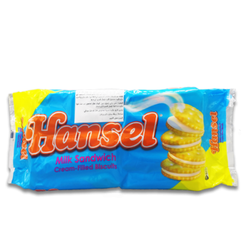 Rebisco Hansel Sandwich Milk Biscuits 310gm