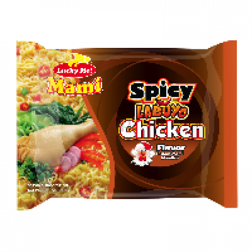 Lucky Mi Instant Spicy Lapuyo Mami Chicken Noodles, 50 gm