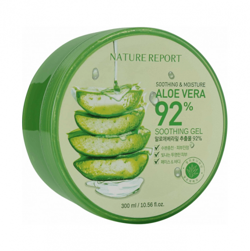 Nature Report Aloe Vera Moisturizing and Soothing Gel - 300ml