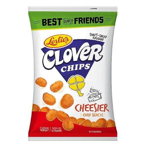 Leslie's Clover Chips BBQ Flavor 85 Grams