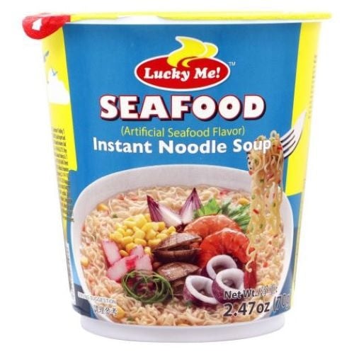 Lucky Mi Supreme Noodles Cup Seafood 70 gm