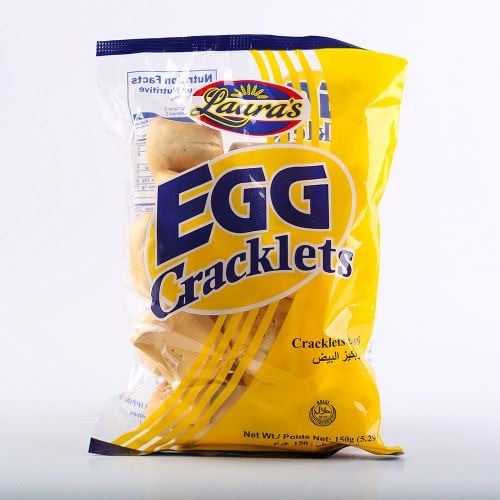 Laura Crackle Egg Biscuits 150gm