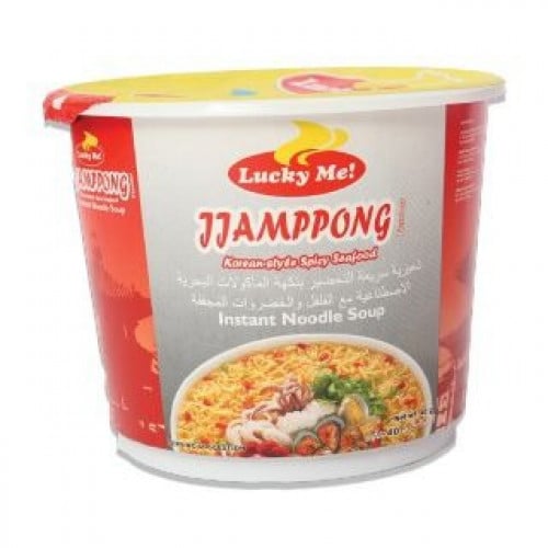 Lucky Mi Cup Seafood Noodles with Pepper and Vegetables 45 g
